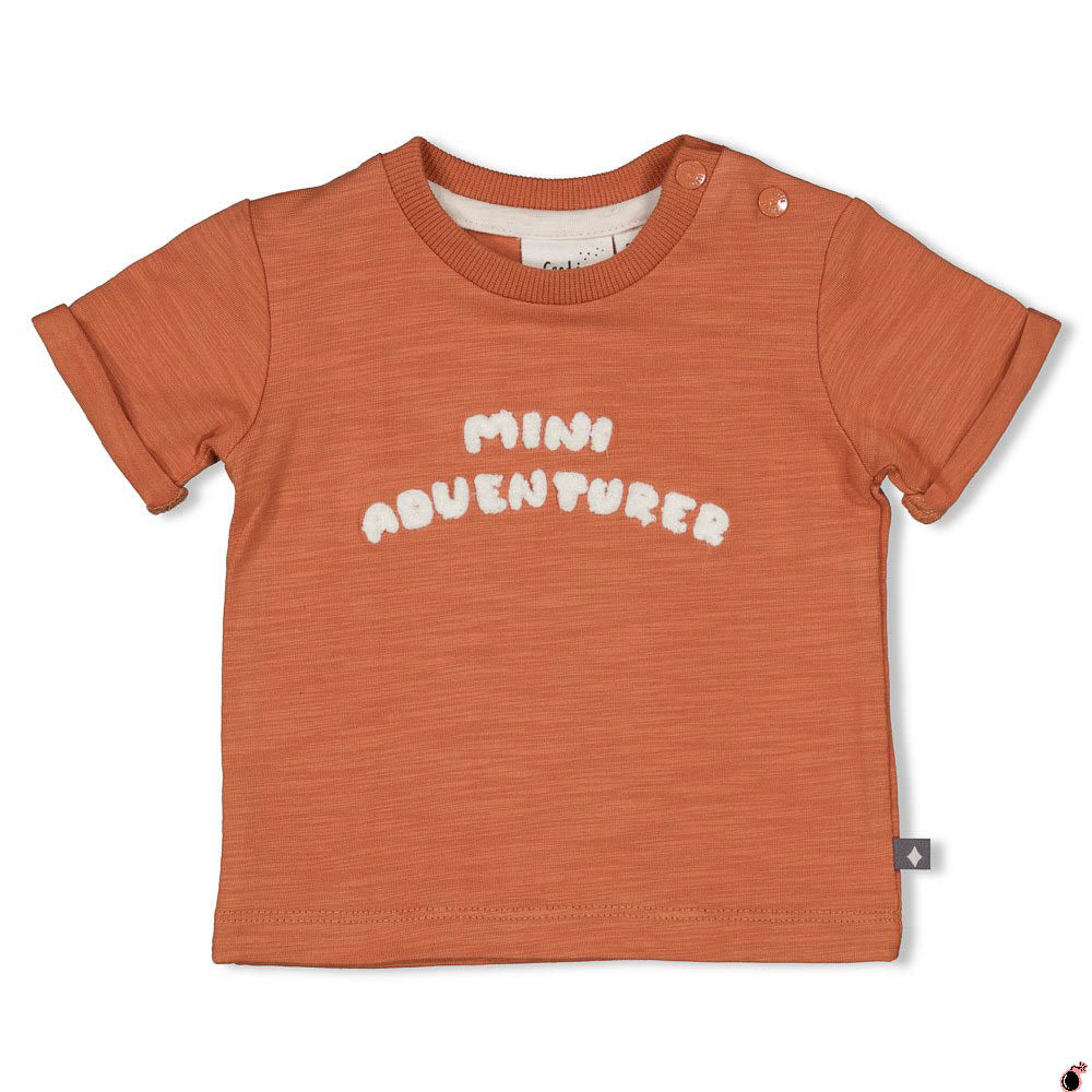 T shirt Adventurer Brique