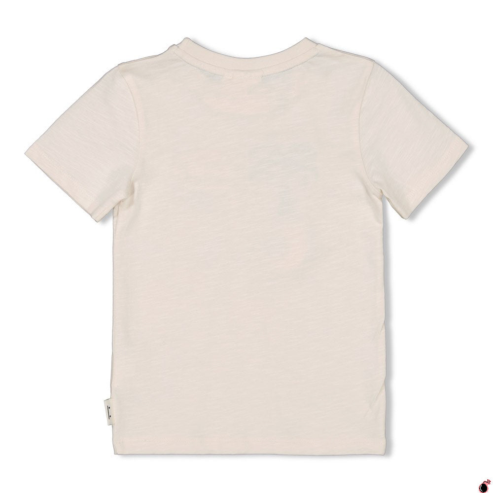 T shirt Life Blanc