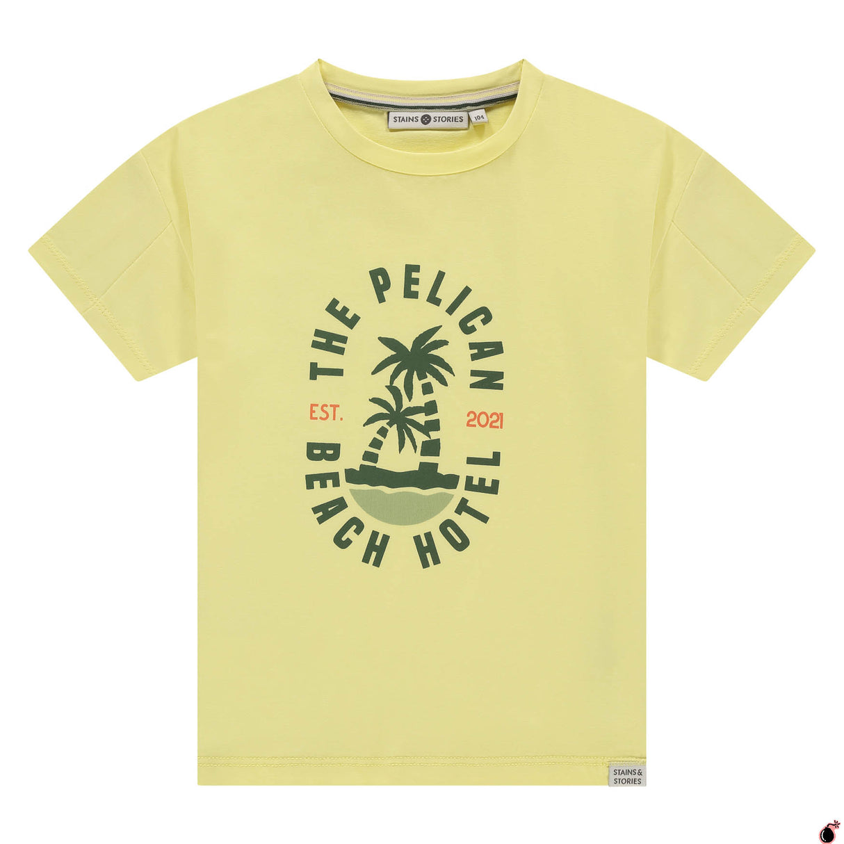 T shirt Léon Jaune