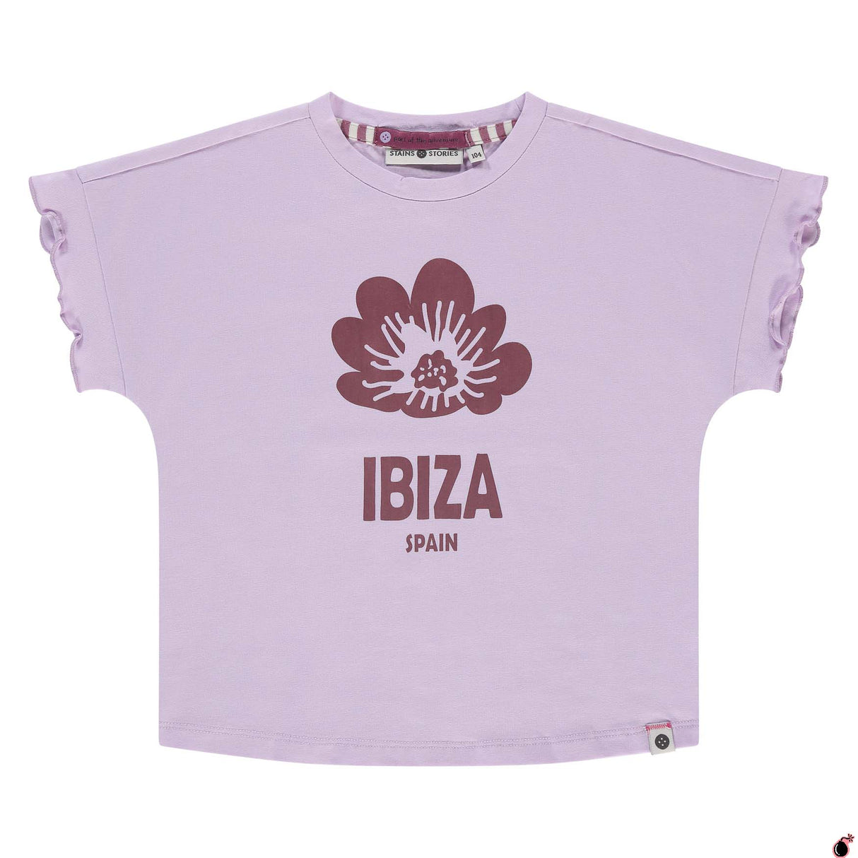 T shirt Amélie Lilas