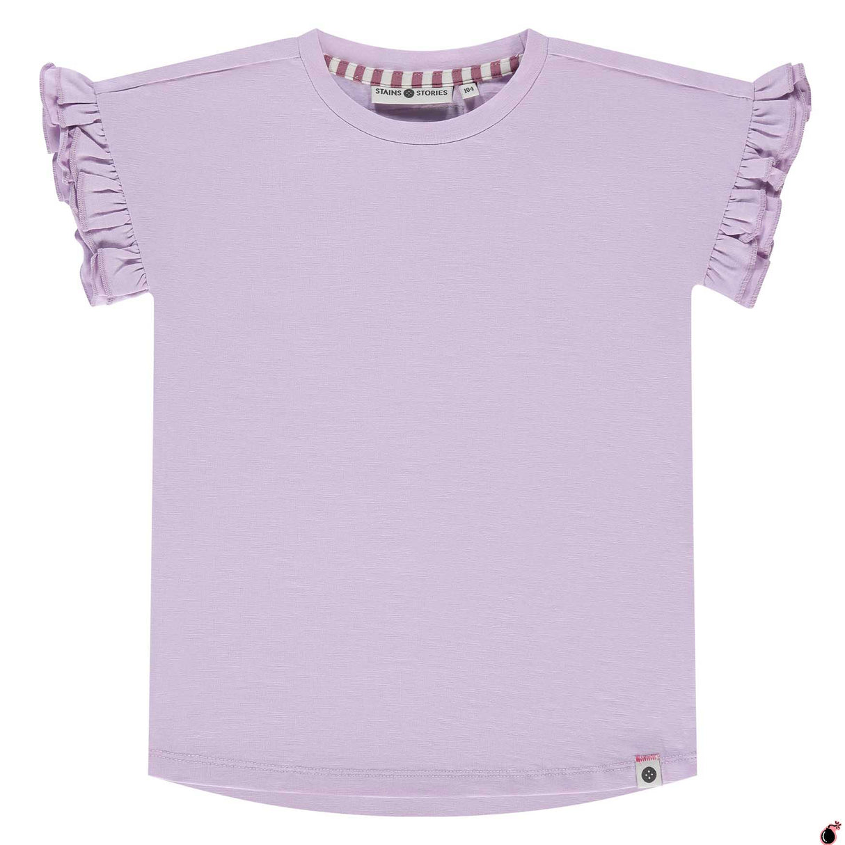 T shirt Angélique Lilas