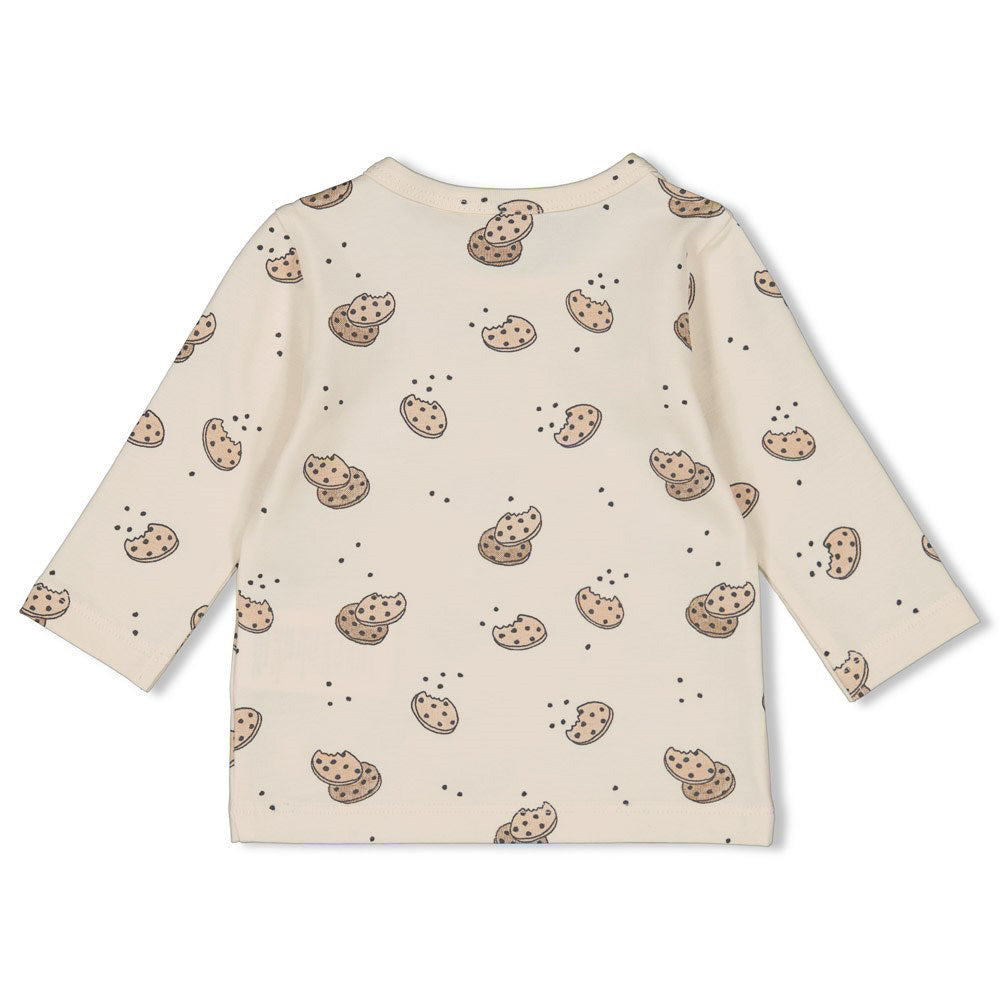 T shirt Cookie Blanc