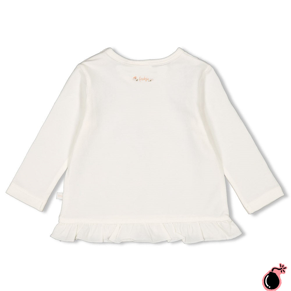 T shirt Poppy Blanc