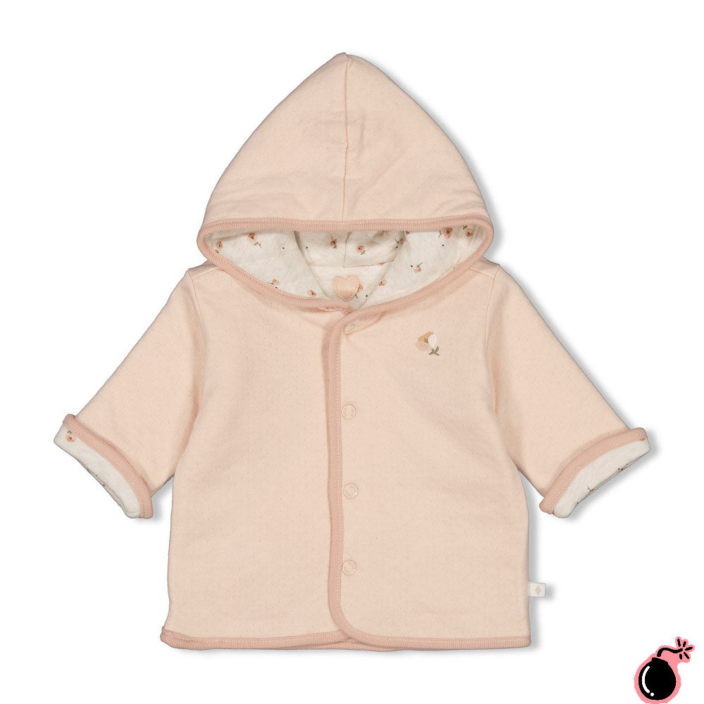 Veste réversible Poppy Blanc cassé