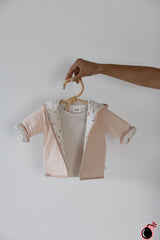 Veste réversible Poppy Blanc cassé