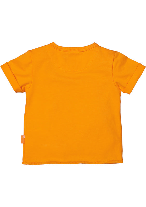 T shirt Slub Orange