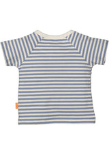 T shirt Striped Blanc