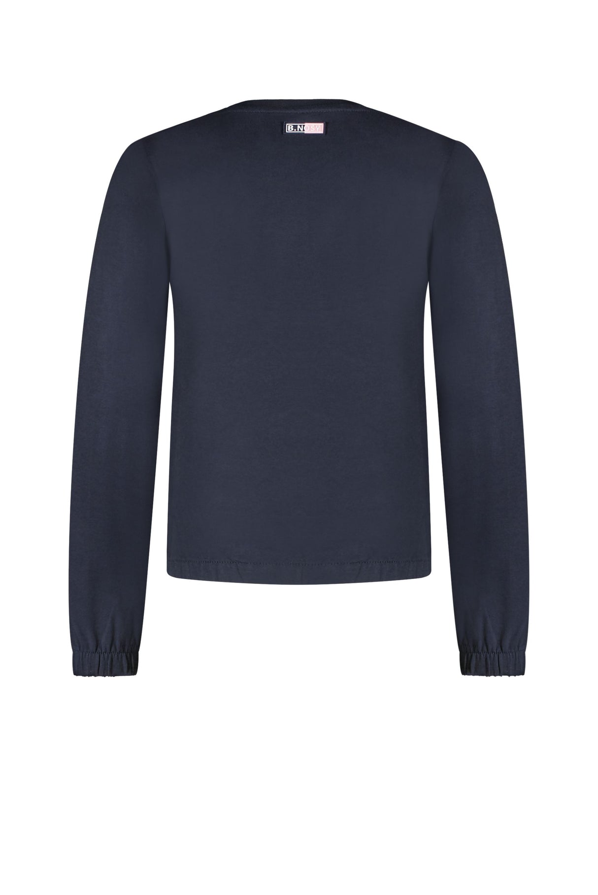 Sweatshirt met zoom - feel good - marineblauw - herfst/winter 22